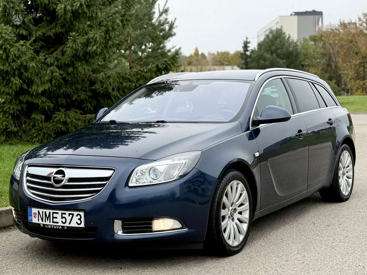 Opel Insignia 2010 — rear view