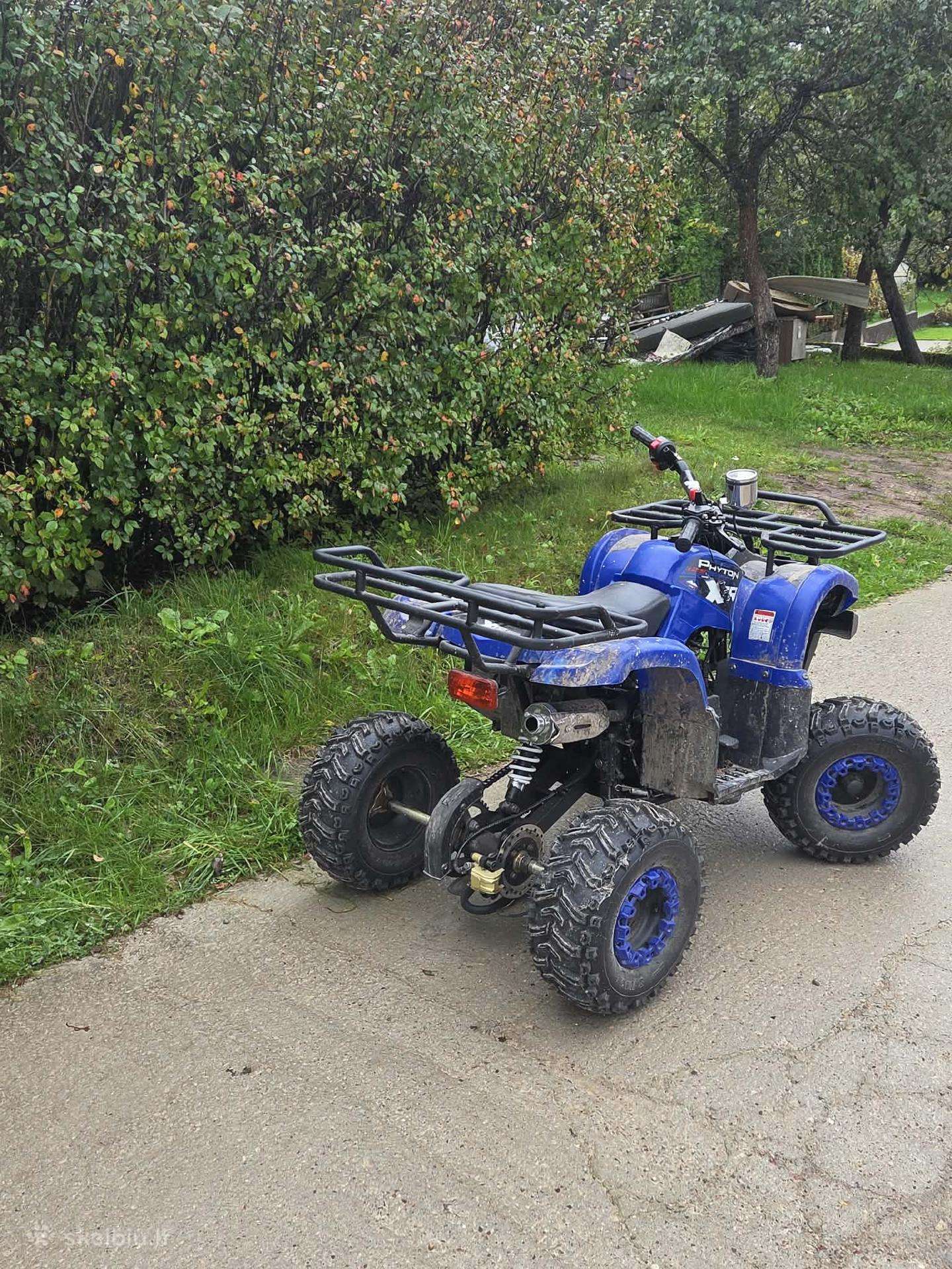 ATV 125cc 2015 — interior