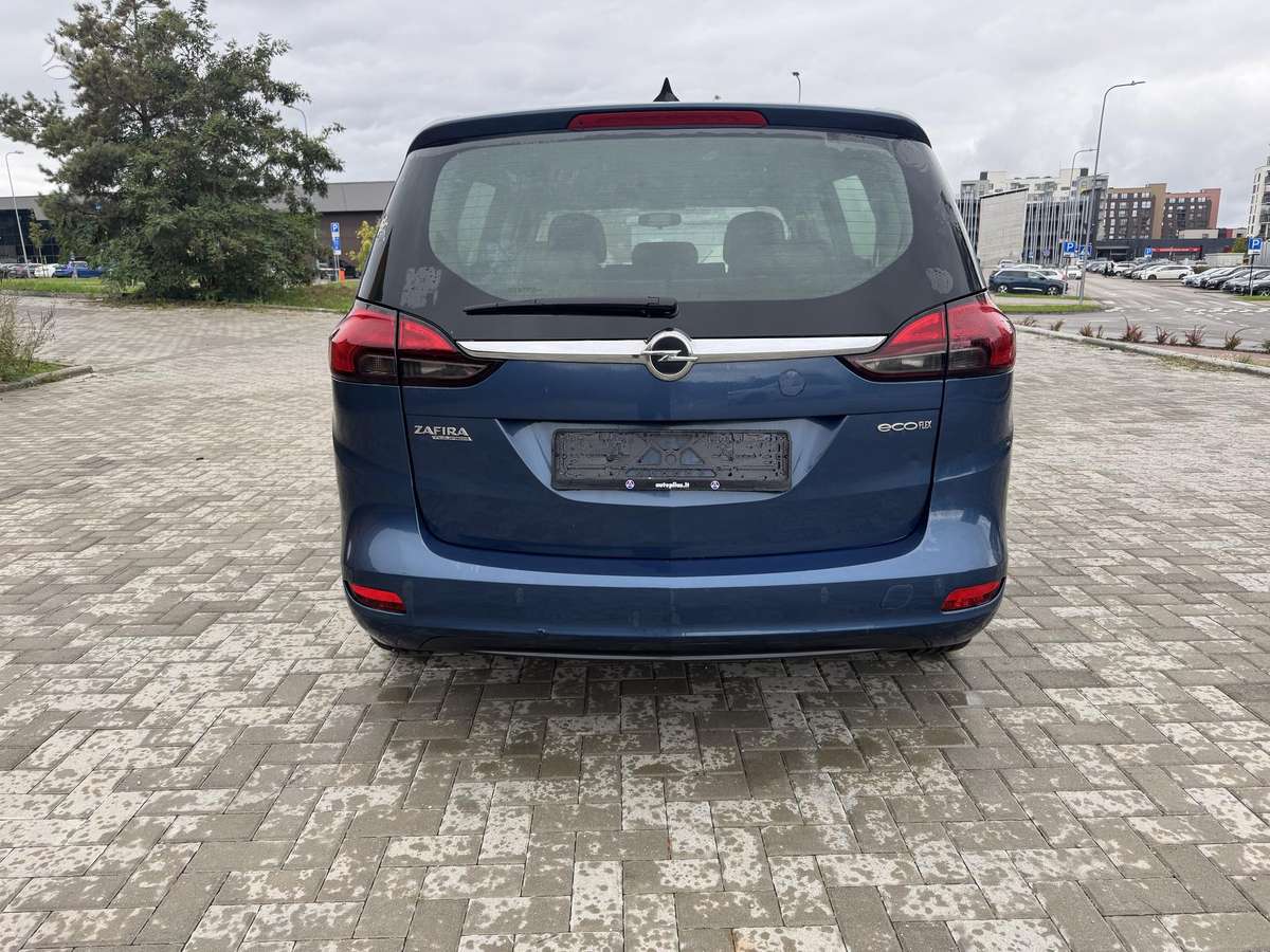 Opel Zafira 2015 — фото 6