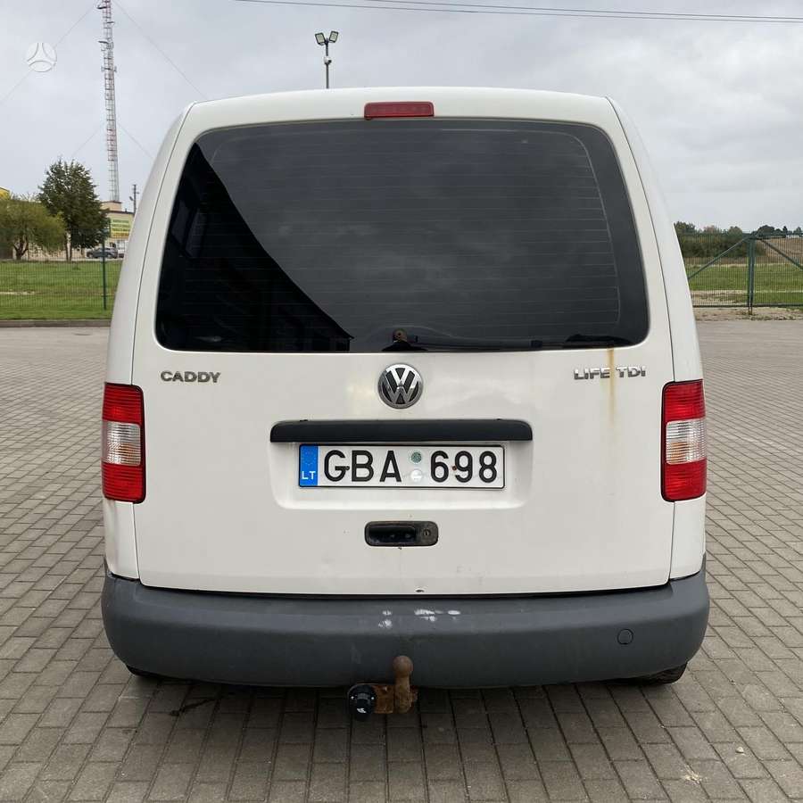 Volkswagen Caddy 2010 — engine 1896 cm³, 105 HP (77kW)