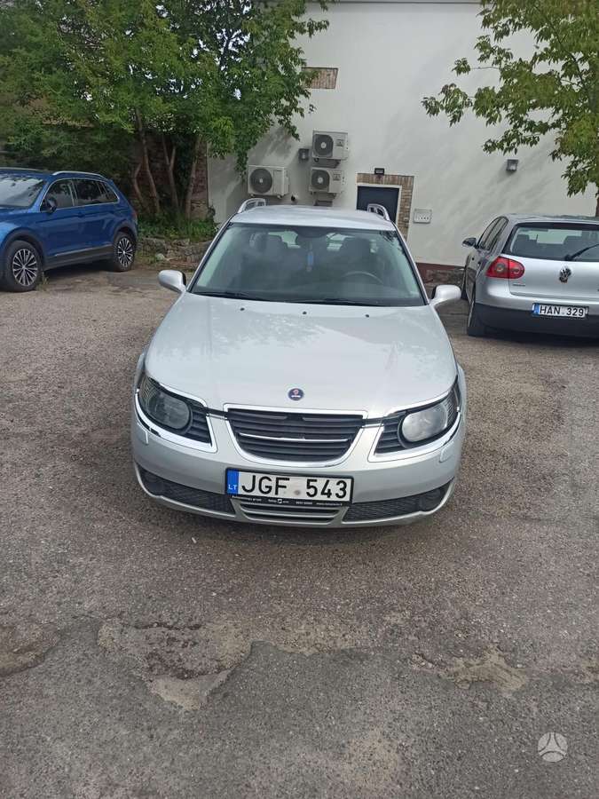 Saab 9-5 2009 — rear view