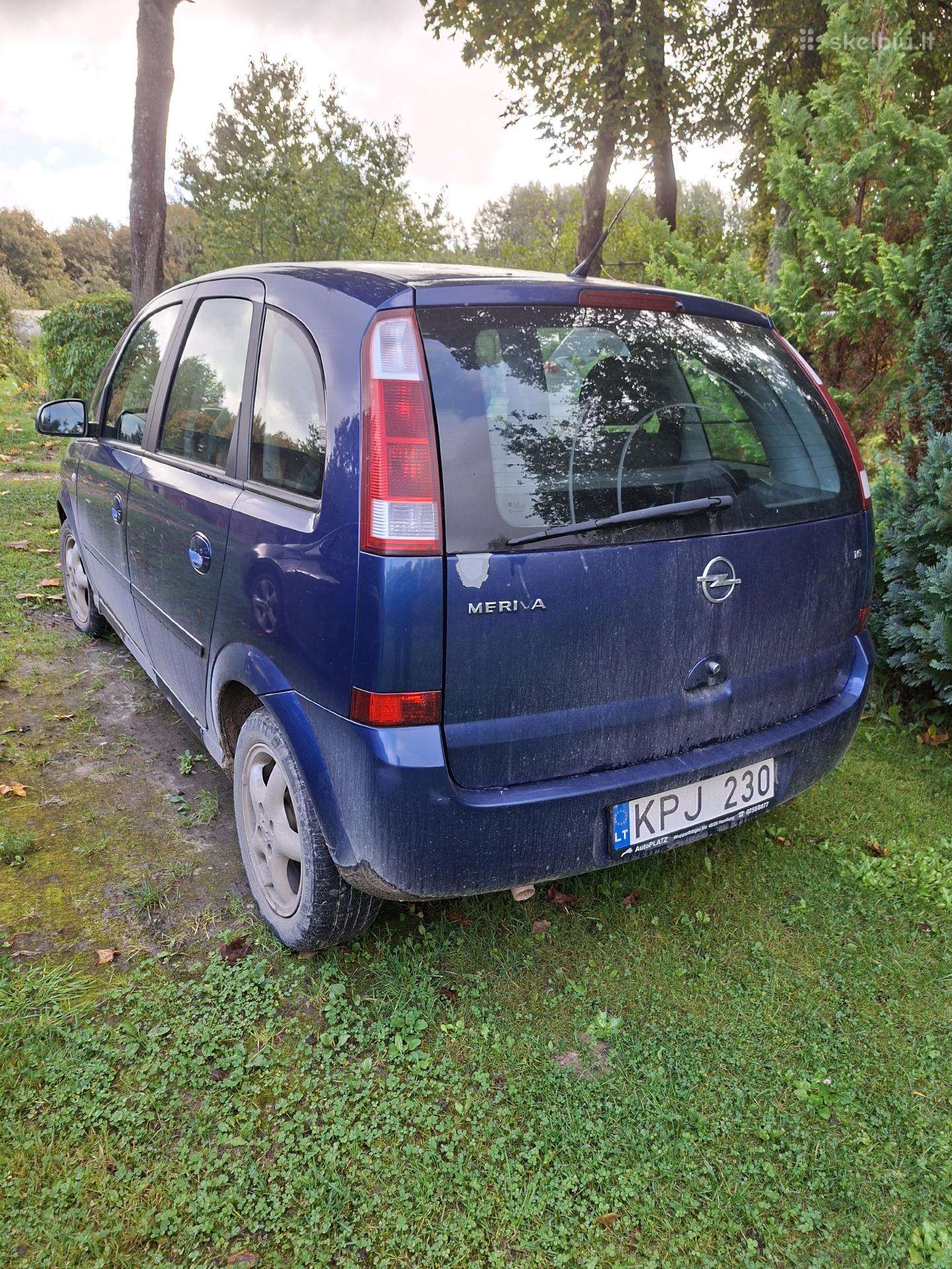 Opel Meriva 2004 — interior