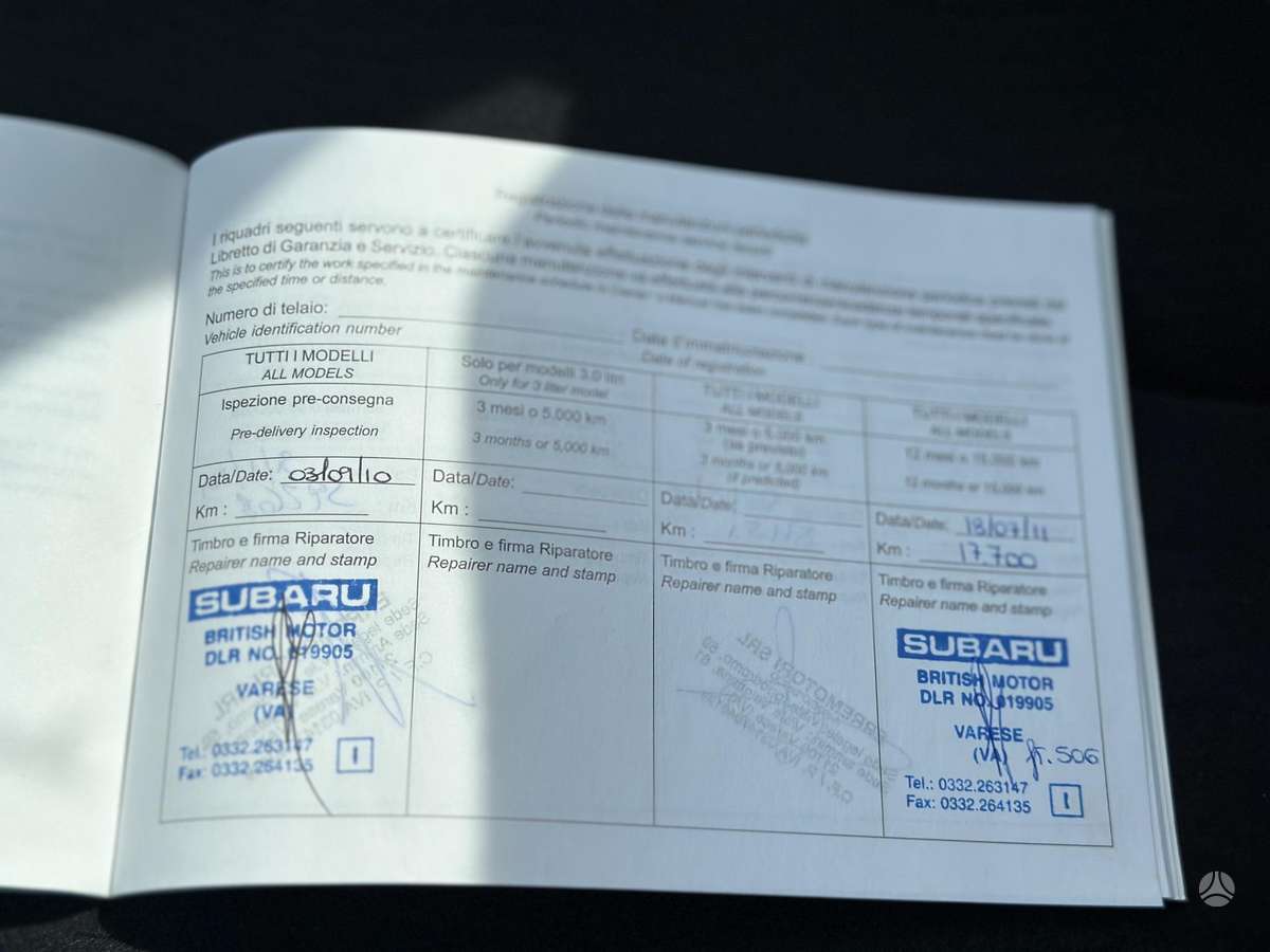 Subaru Outback 2010 — photo 31