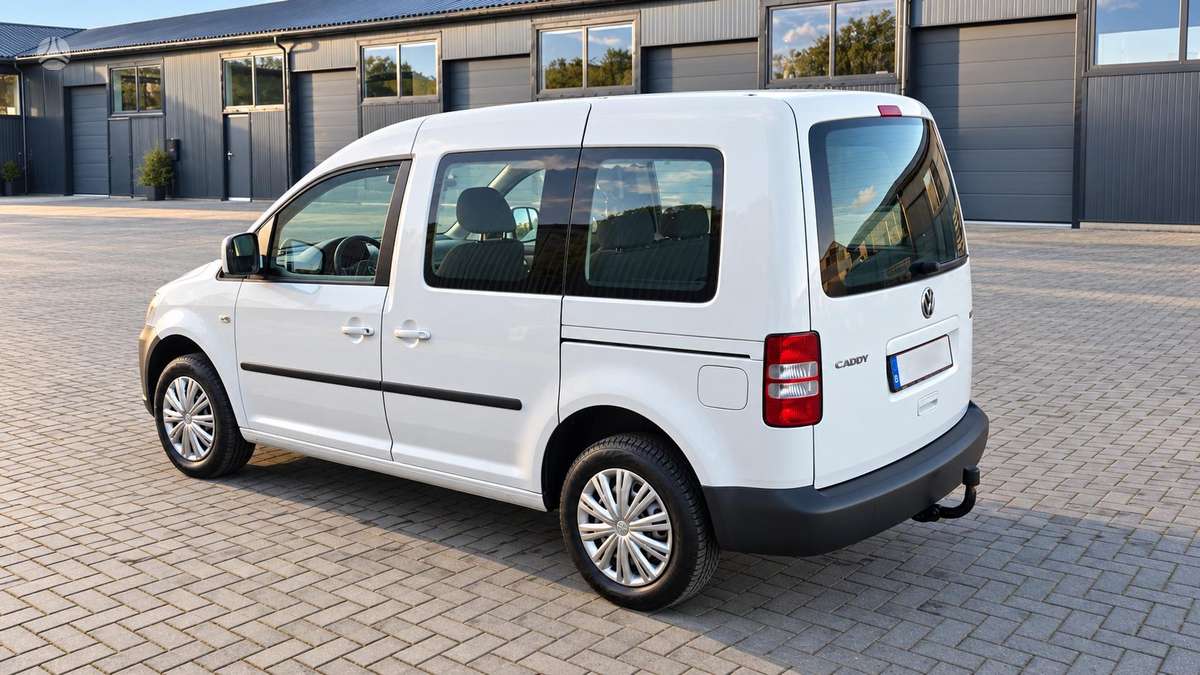Volkswagen Caddy 2015 — вигляд ззаду