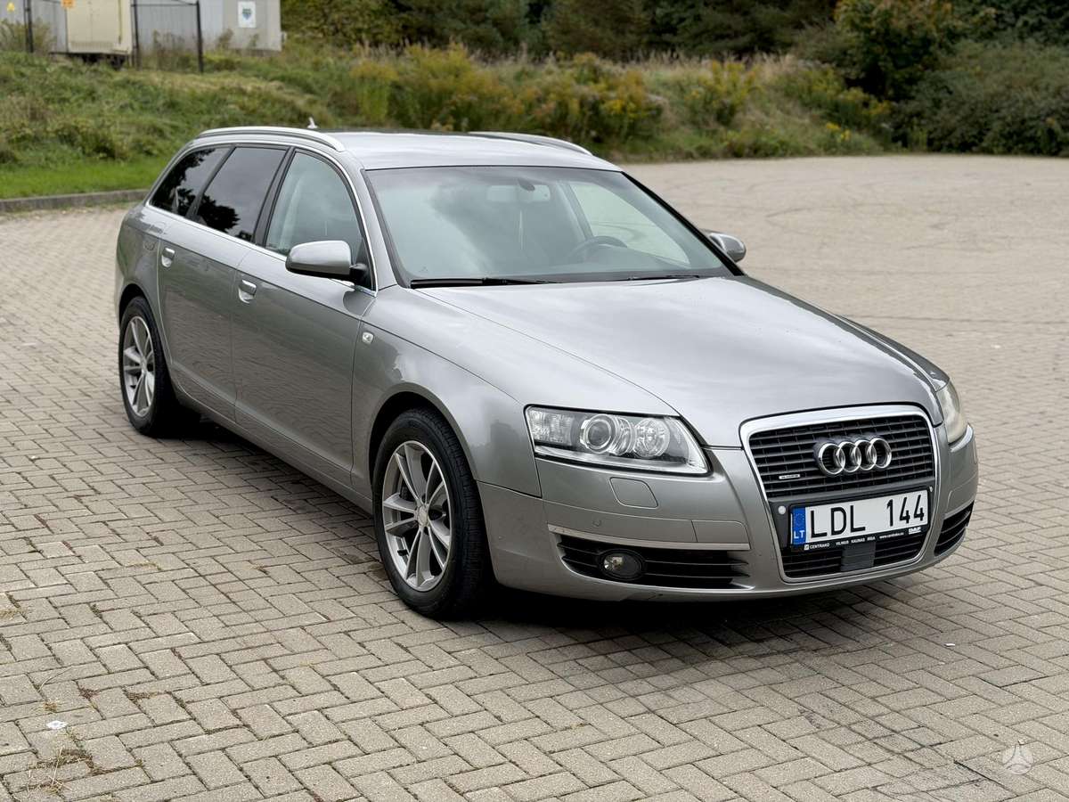 Audi A6 2008 — rear view