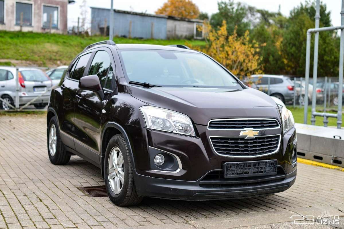 Chevrolet Trax 2013 — салон