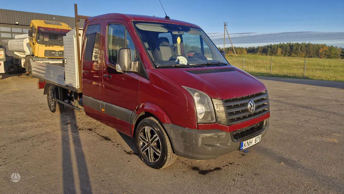 Volkswagen Crafter 2012 — interior