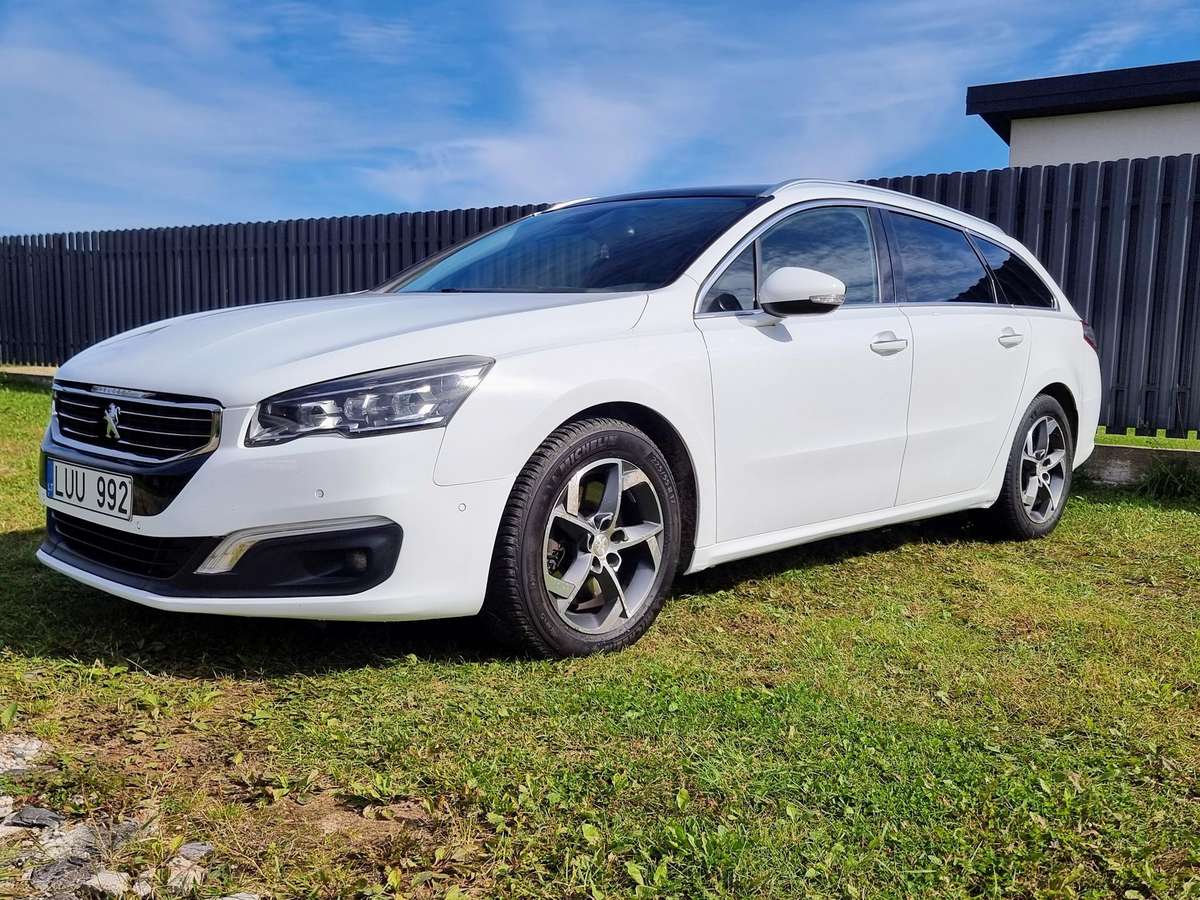 Peugeot 508 2015 — rear view