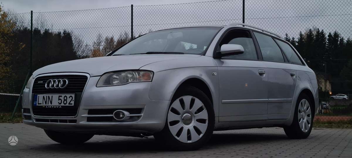 Audi A4 2007 — вигляд ззаду