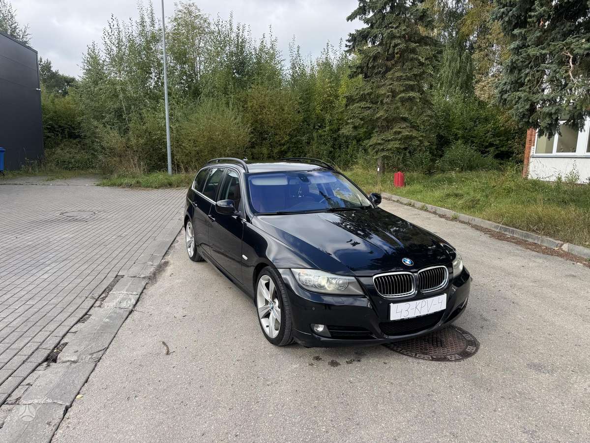BMW 320 2010 — вигляд ззаду