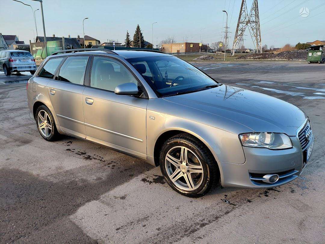 Audi A4 2007 — interior