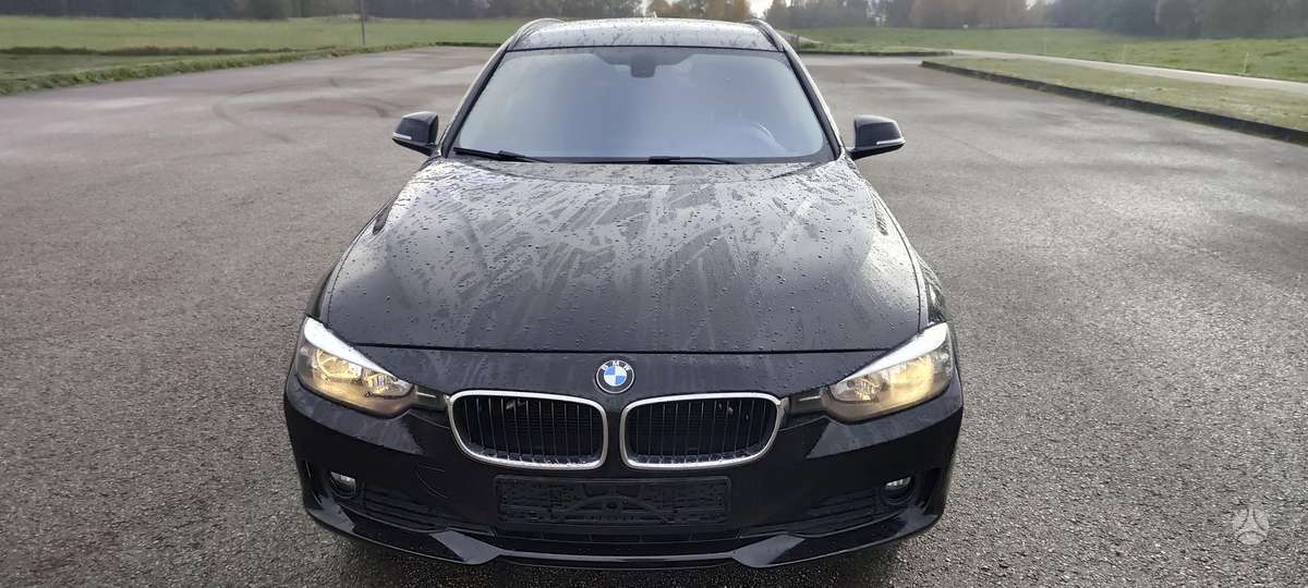 BMW 316 2013 — вигляд ззаду