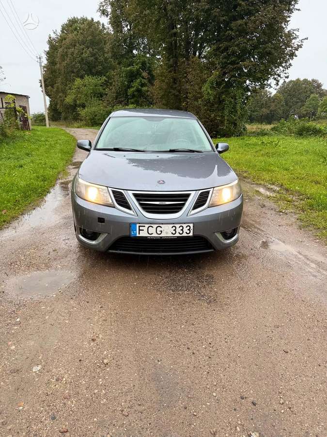 Saab 9-3 2009 — rear view