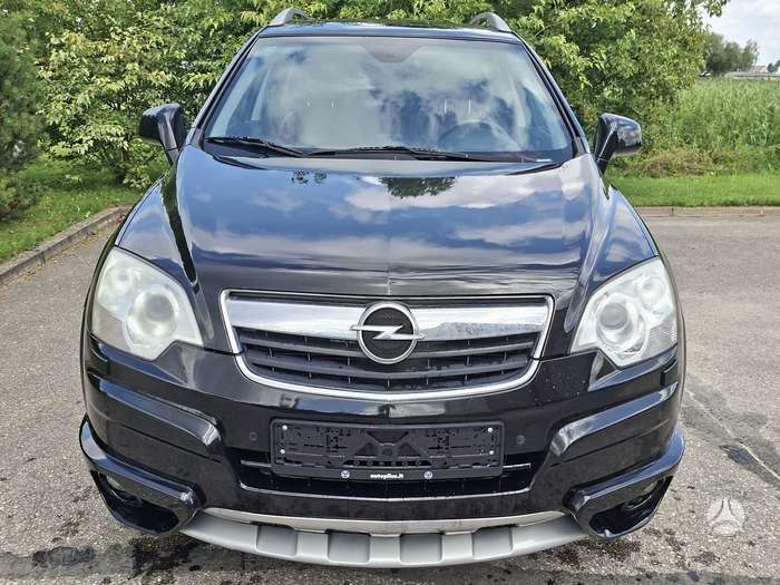 Opel Antara 2007 — салон
