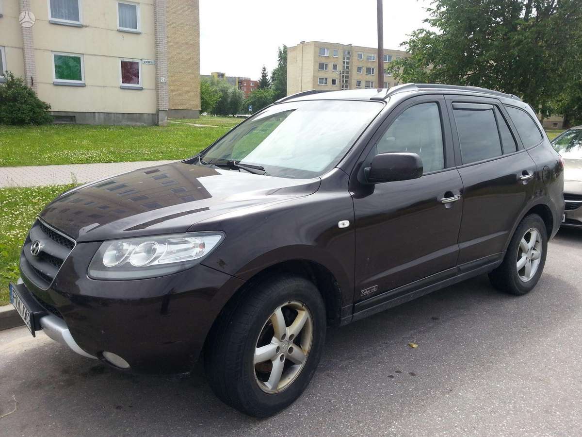 Hyundai Santa 2007 — салон