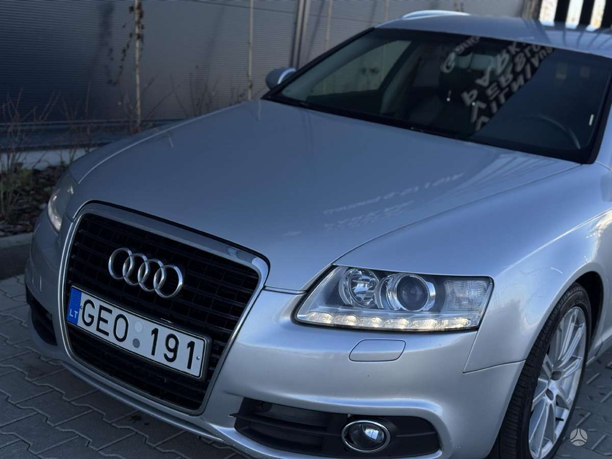 Audi A6 2005 — rear view