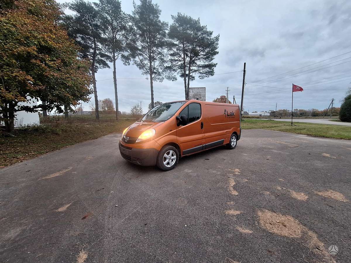 Opel Vivaro 2012 — вигляд ззаду
