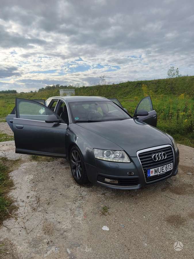 Audi A6 2009 — rear view
