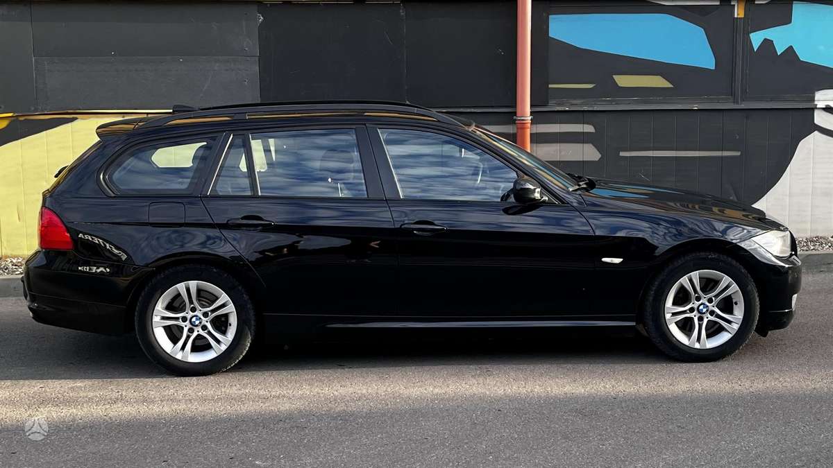 BMW 318 2010 — rear view
