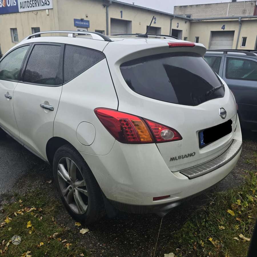 Nissan Murano 2008 — interior