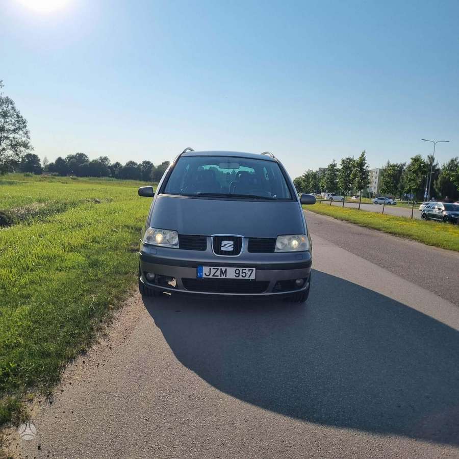 Seat Alhambra 2006 — вигляд ззаду