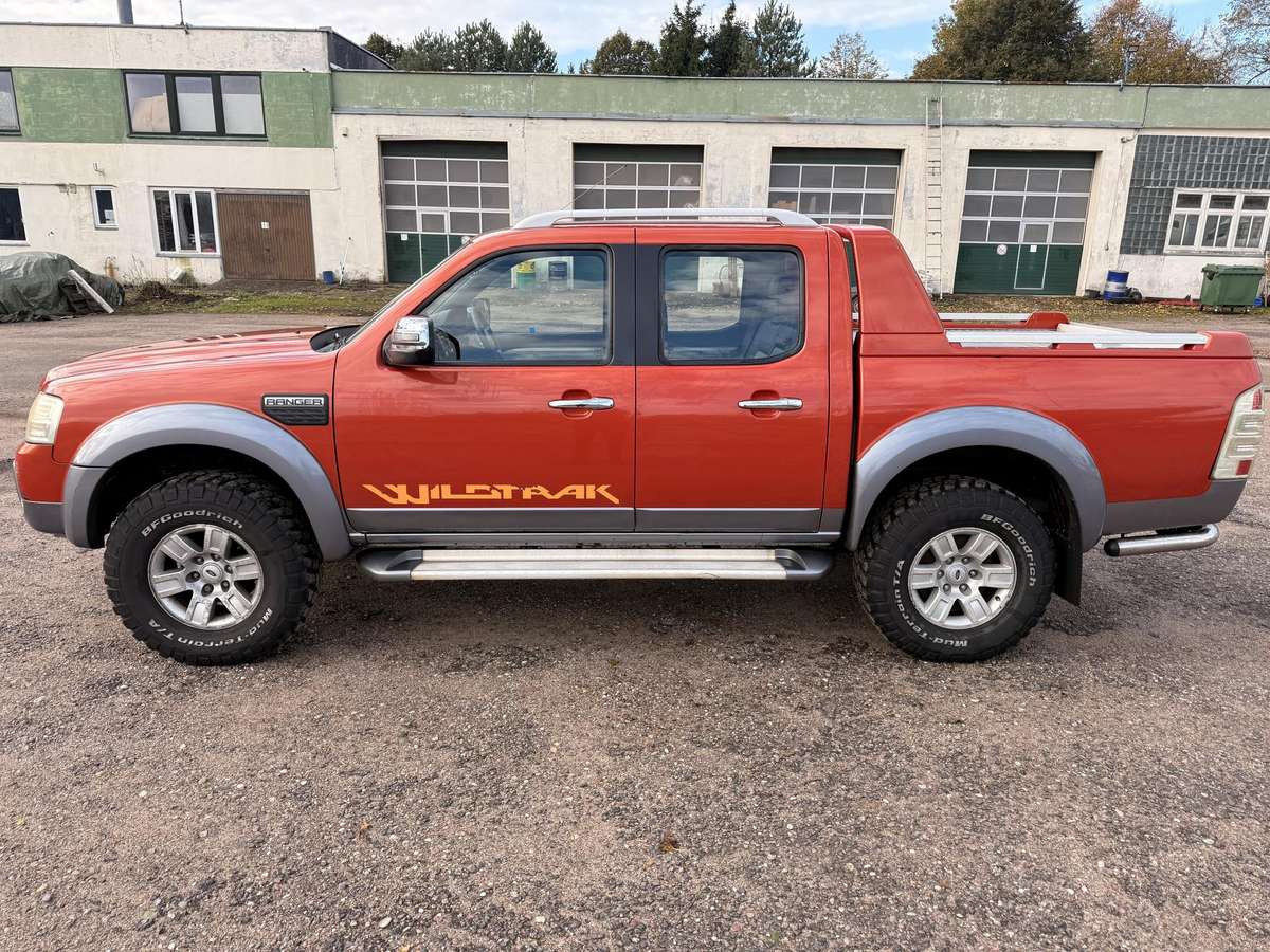 Ford Ranger 2008 — вигляд ззаду