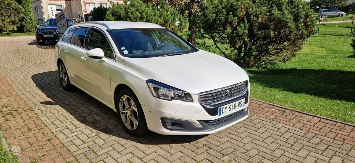 Peugeot 508 2015 — rear view
