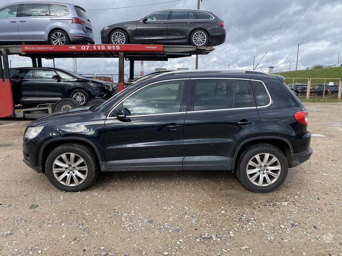 Volkswagen Tiguan 2010 — rear view