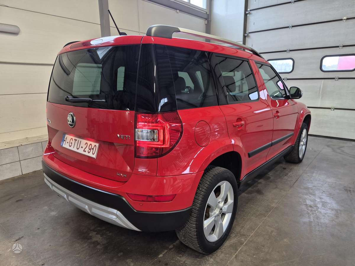 Skoda Yeti 2014 — interior