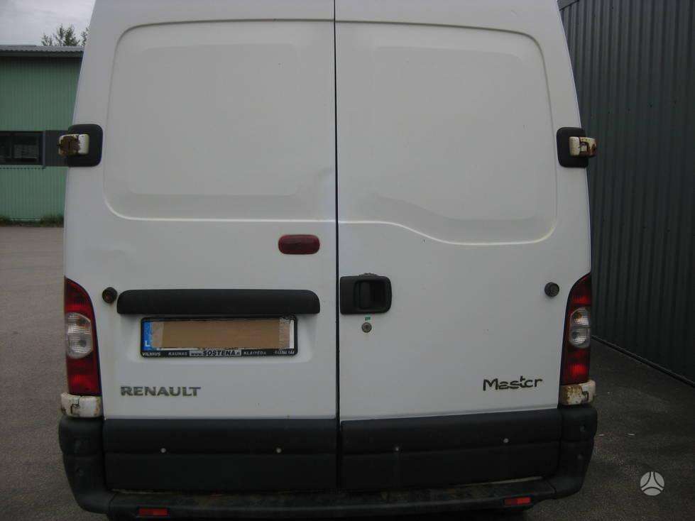 Renault Master 2008 — interior