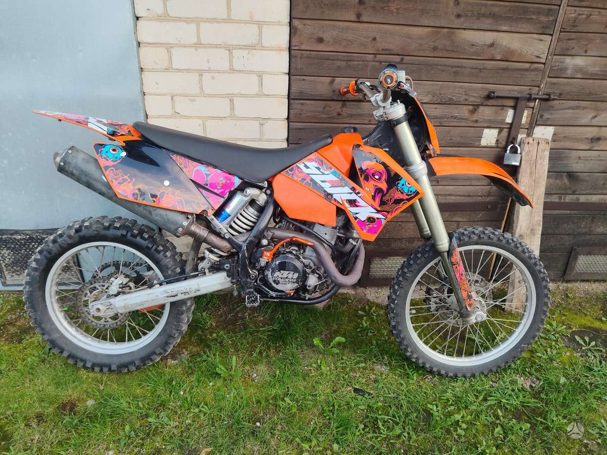 KTM EXC 2005 — engine 450 cm³