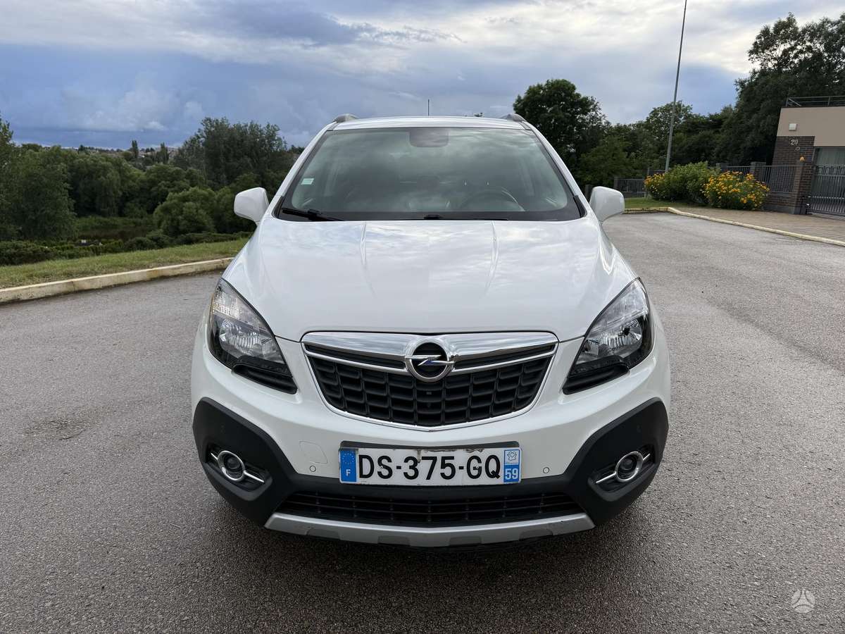 Opel Mokka 2015 — interior