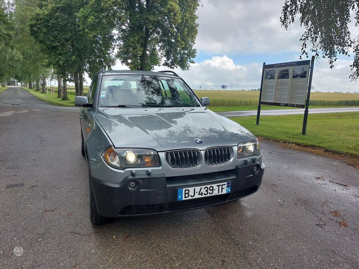 BMW X3 2004 — engine 3000 cm³, 224 HP (165kW)