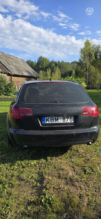 Audi A6 2005 — rear view