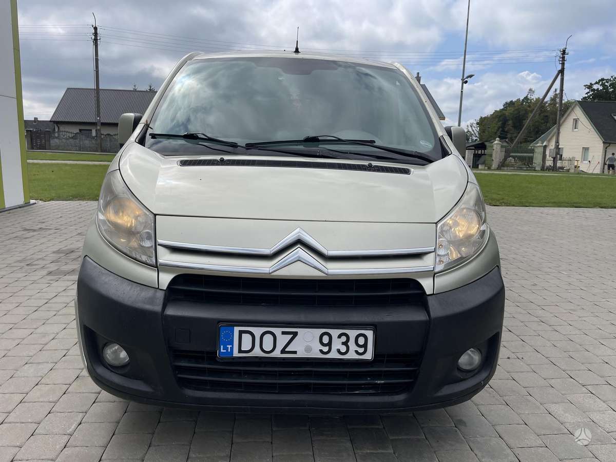 Citroen Jumpy 2009 — engine 2000 cm³, 120 HP (88kW)