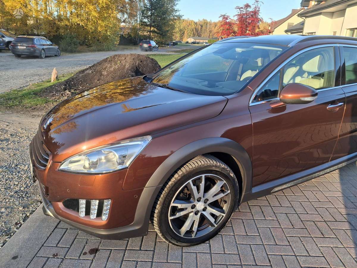 Peugeot 508 2013 — rear view