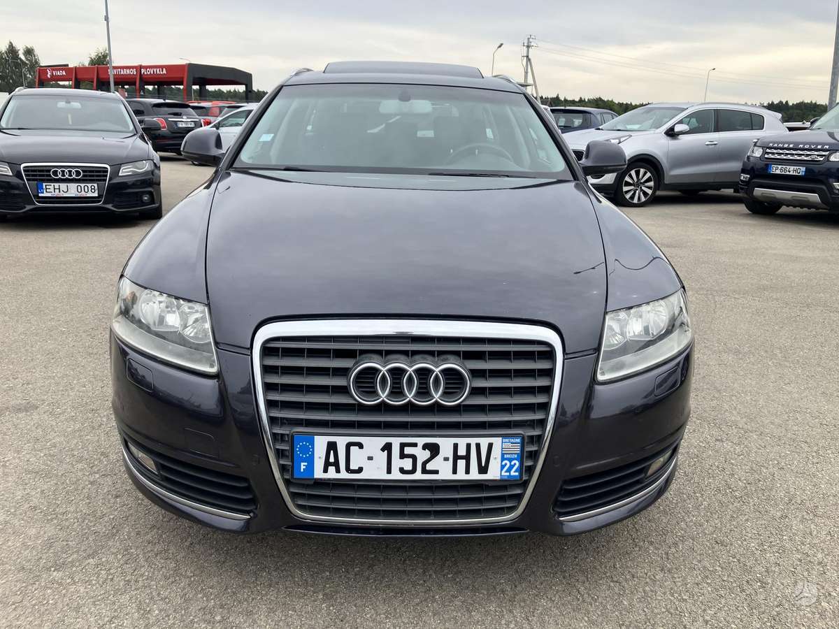 Audi A6 2009 — rear view