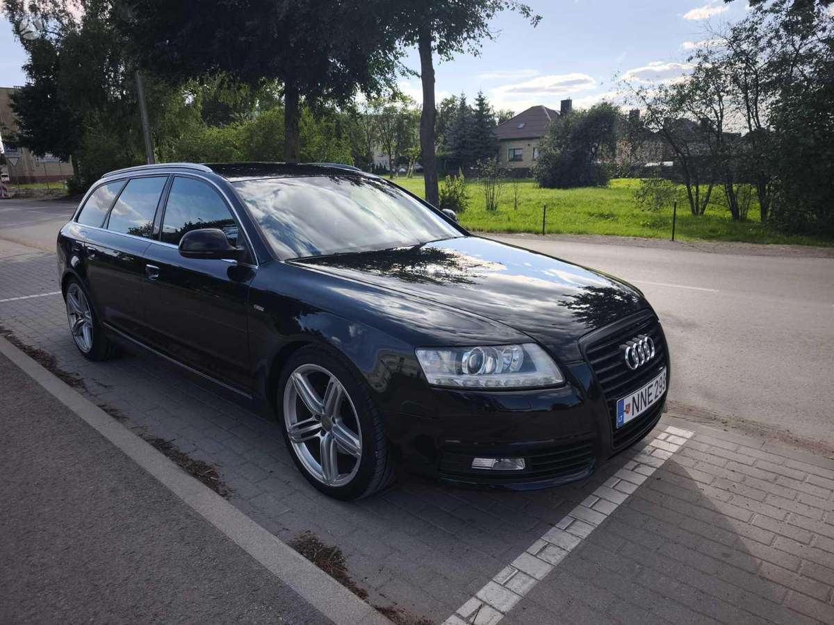 Audi A6 2010 — rear view