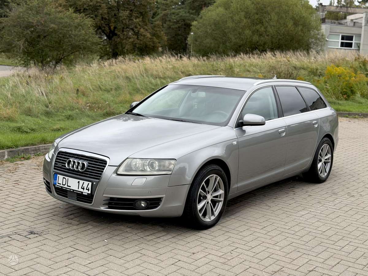 Audi A6 2008 — rear view