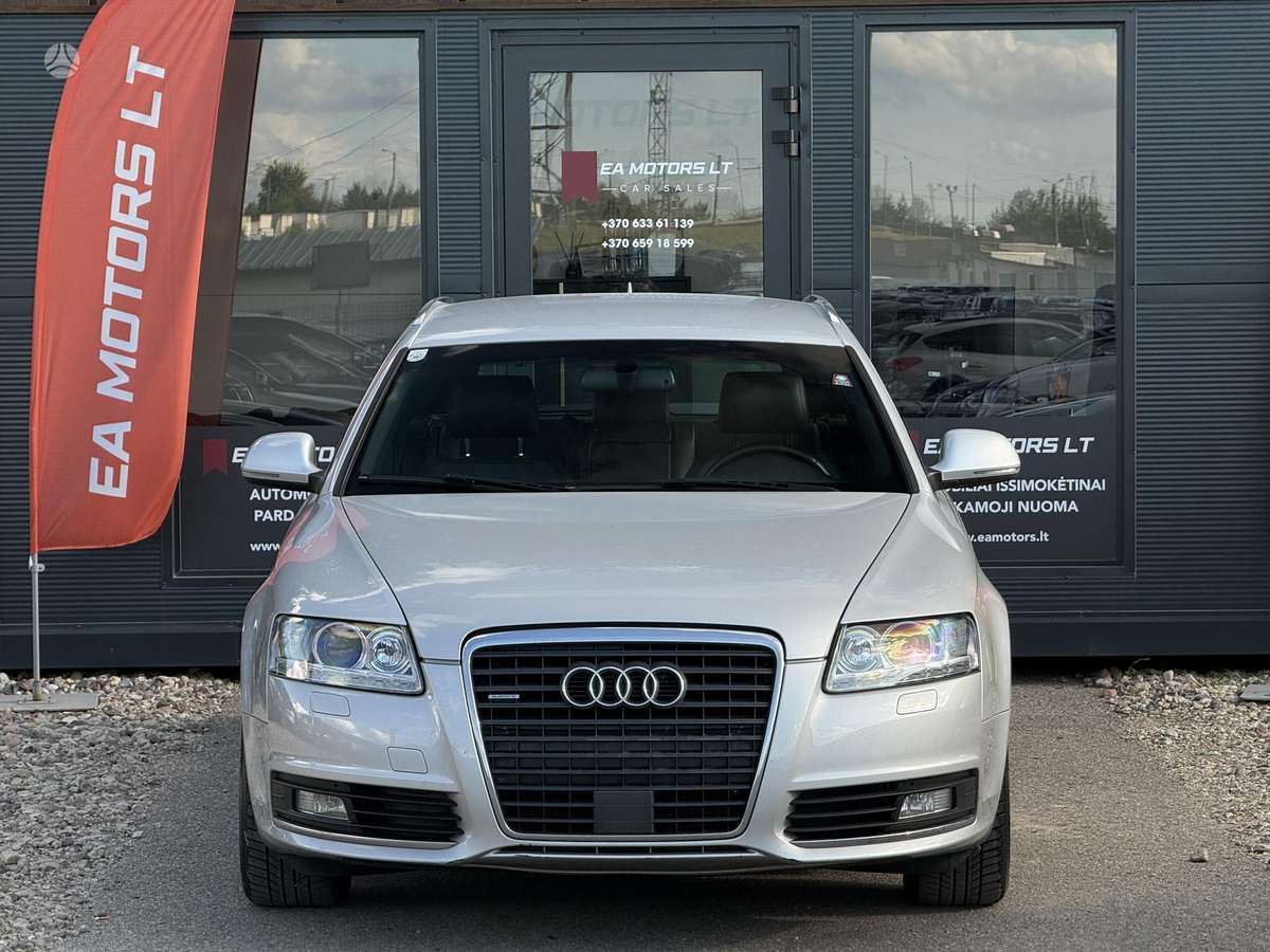 Audi A6 2009 — rear view