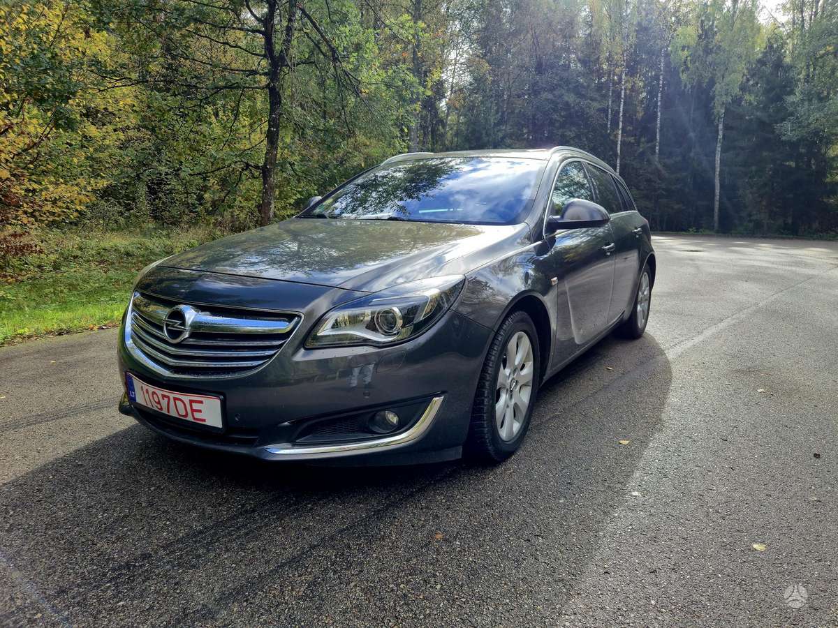 Opel Insignia 2015 — вигляд ззаду