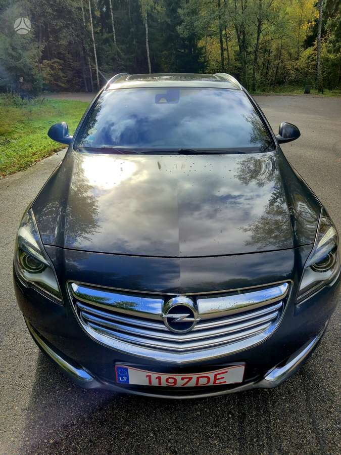 Opel Insignia 2015 — салон