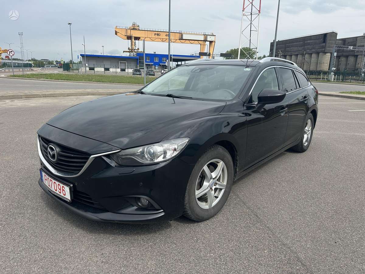Mazda 6 2015 — rear view