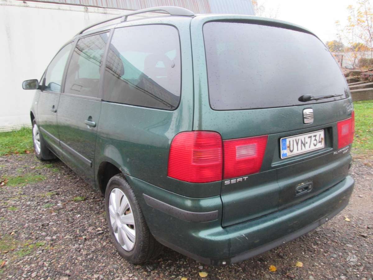 Seat Alhambra 2004 — двигун 1800 cm³, 150 HP (110kW)