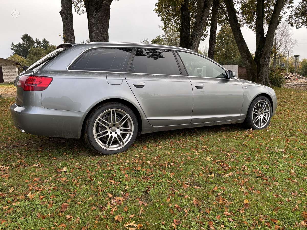 Audi A6 2006 — rear view