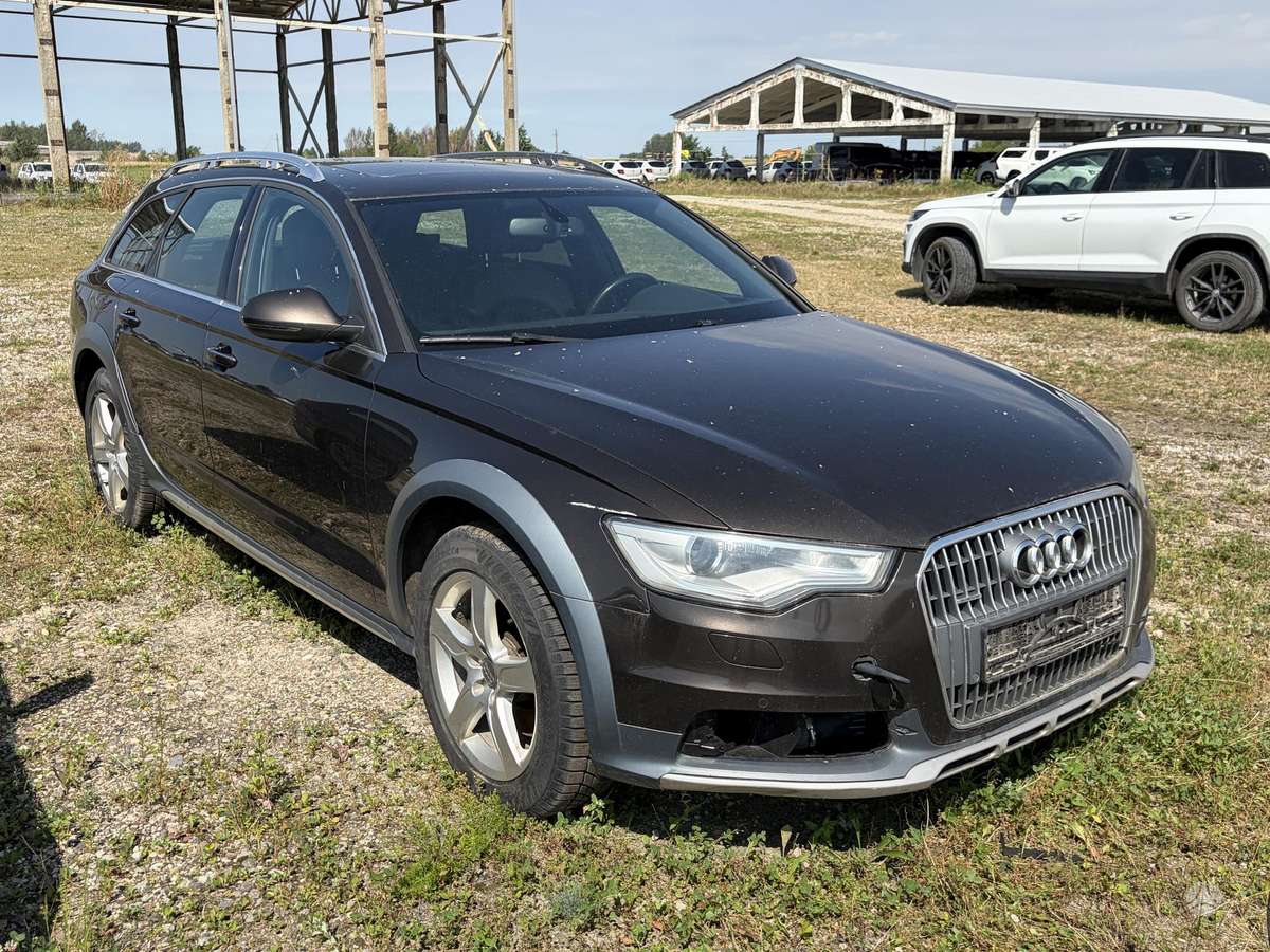 Audi A6 2014 — rear view