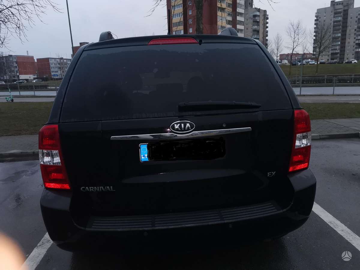 Kia Carnival 2007 — engine 2902 cm³, 185 HP (136kW)