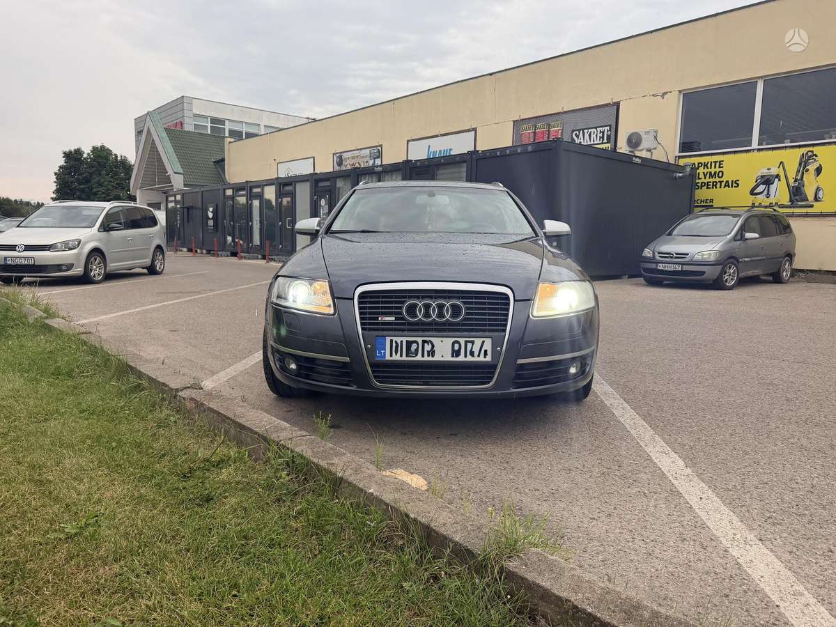 Audi A6 2006 — rear view