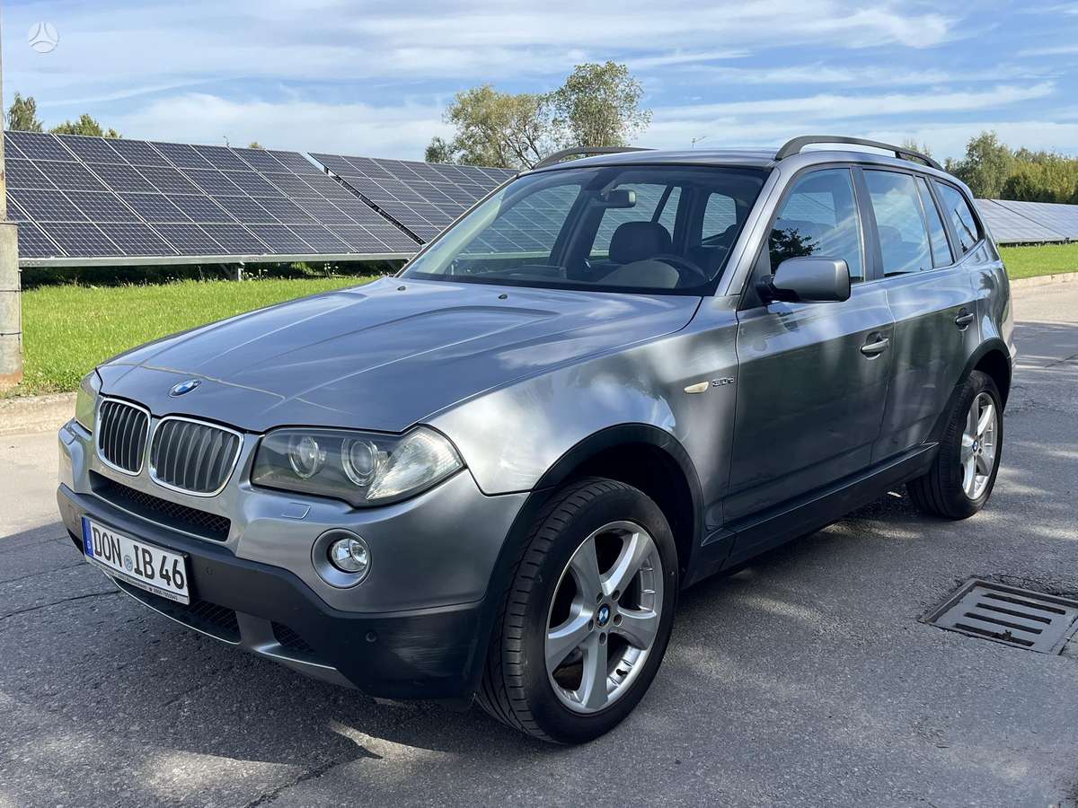 BMW X3 2008 — rear view