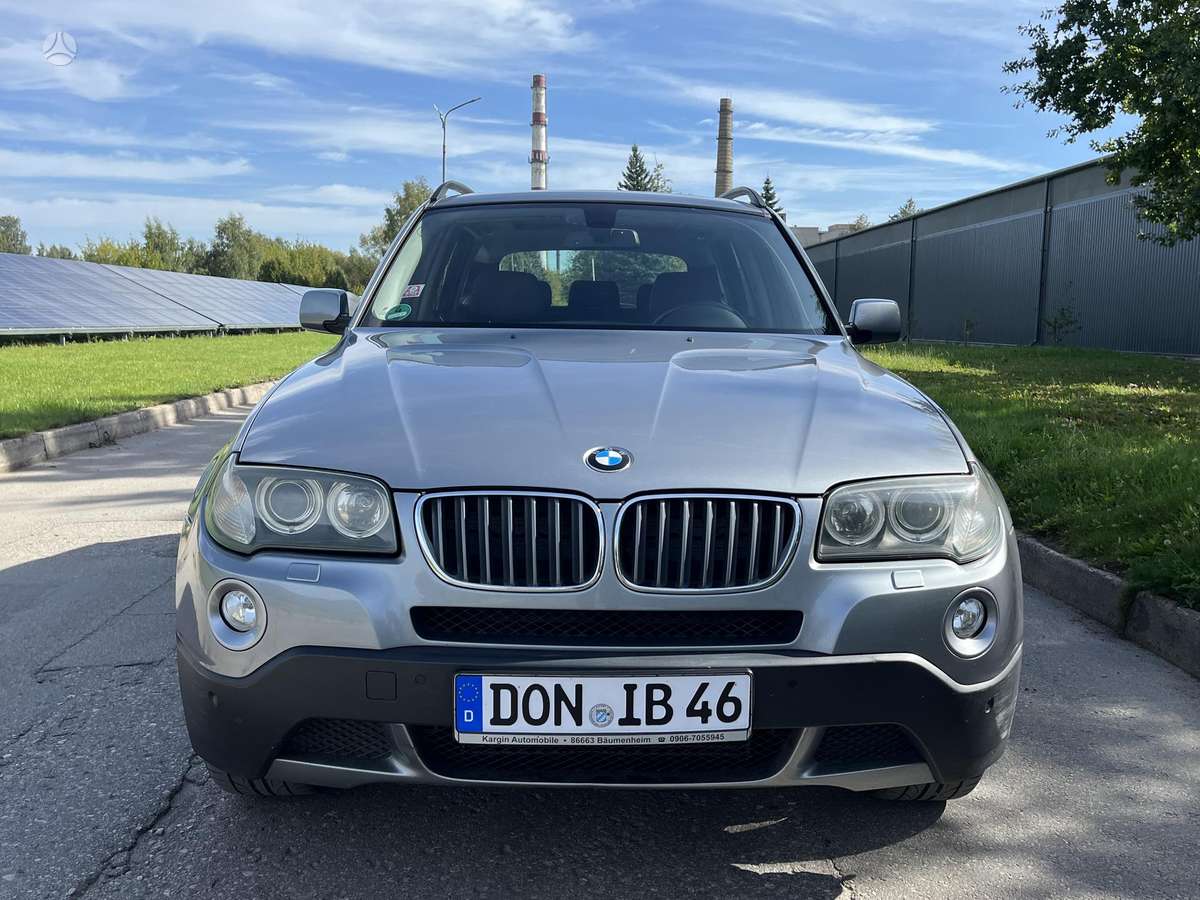 BMW X3 2008 — interior